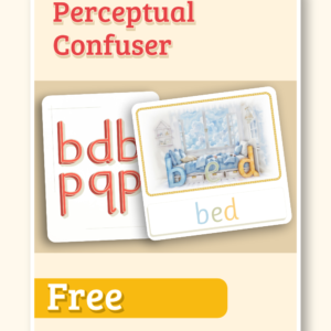 FREEBIE perceptual confuser b d