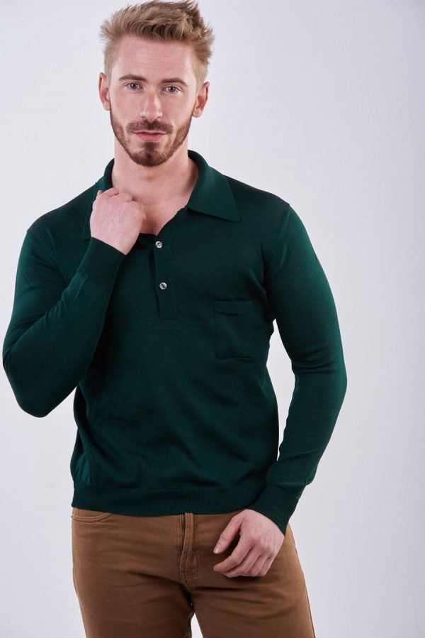 Vintage 1960's long sleeved polo