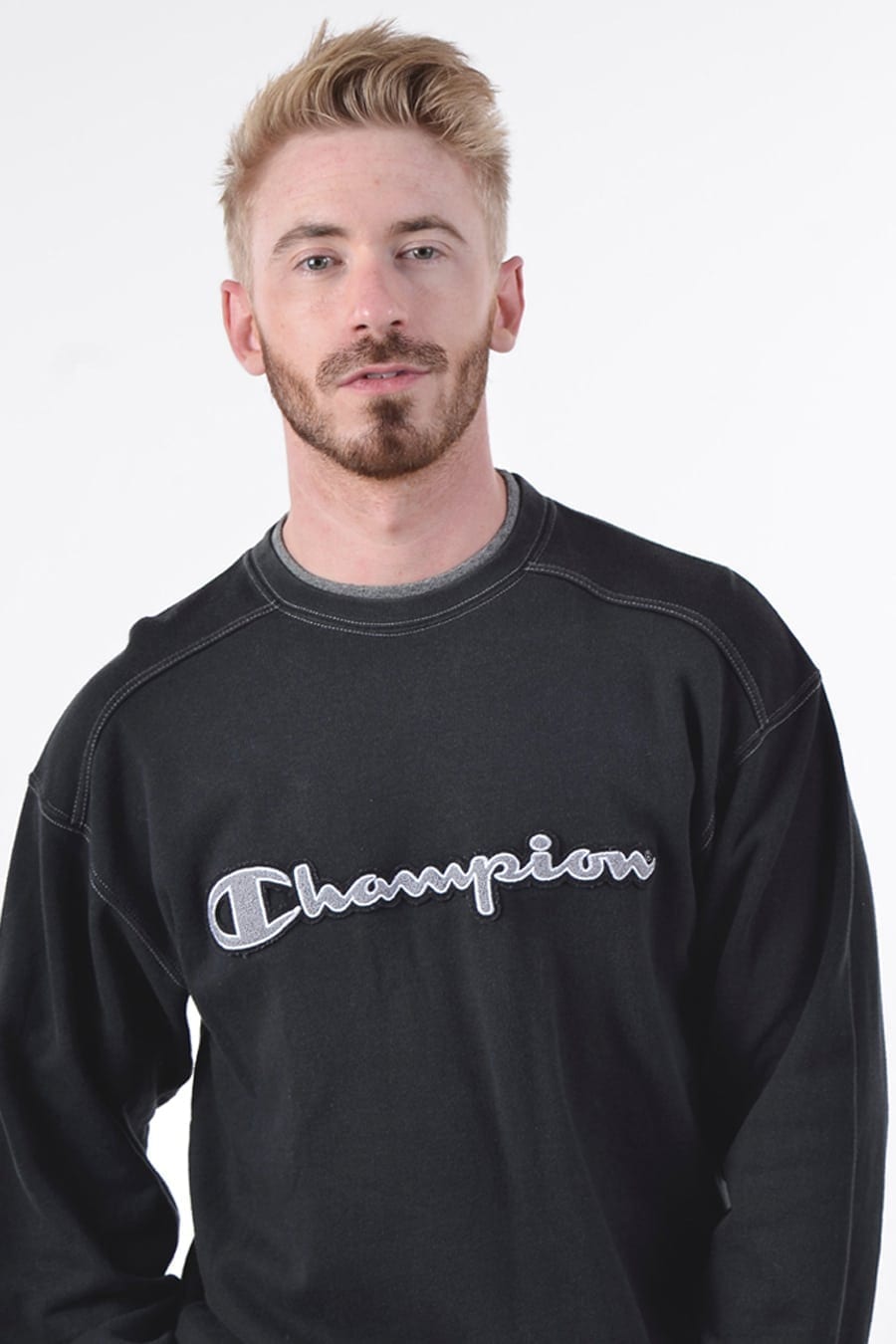 champion black sweatsuit