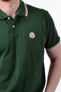 moncler polo shirt green