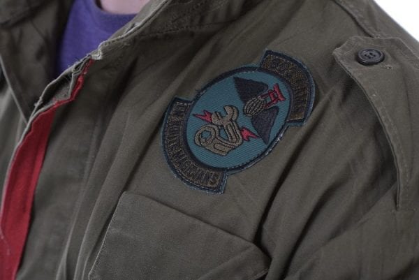 Men's vintage military jacket