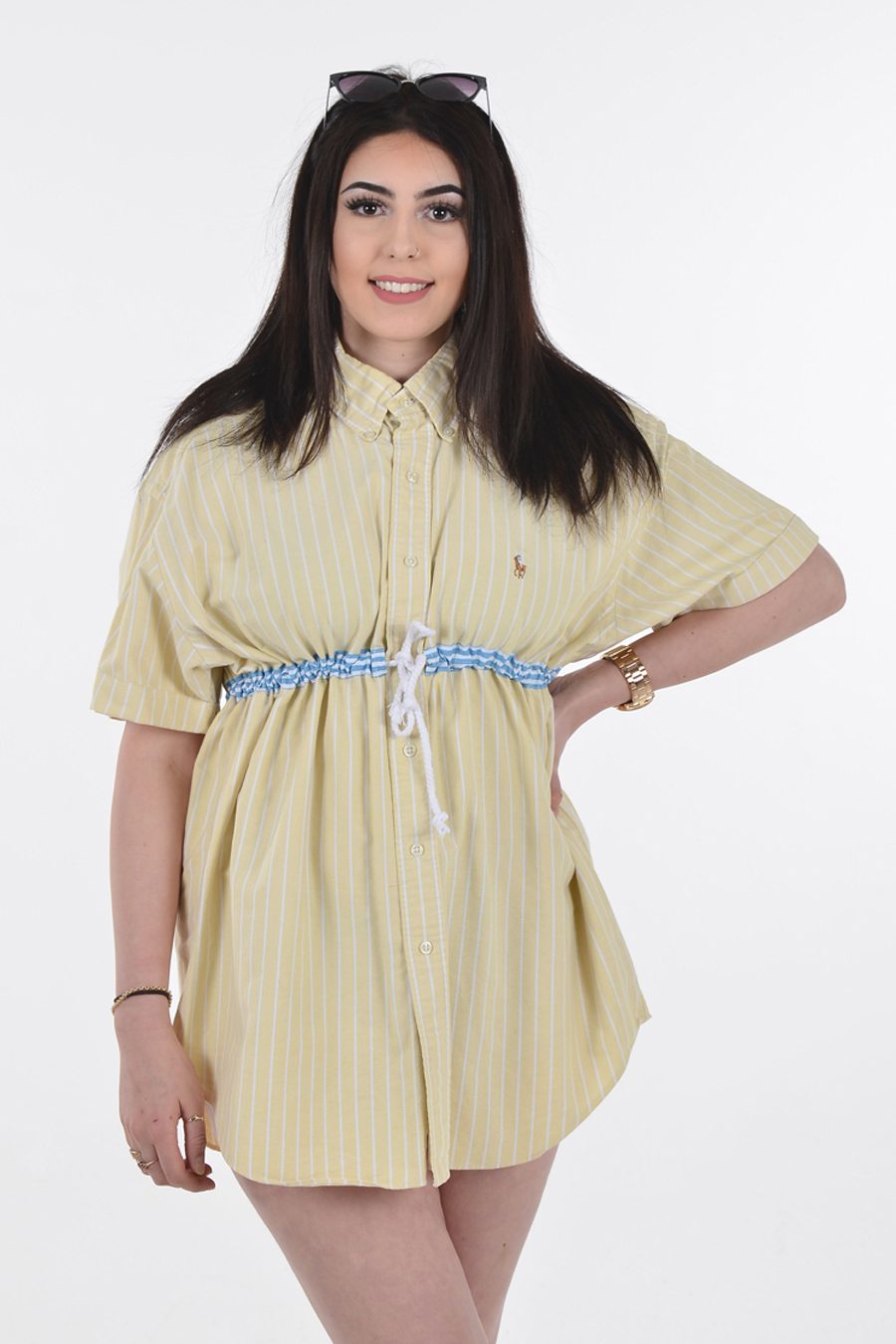 ralph lauren shirt dress vintage