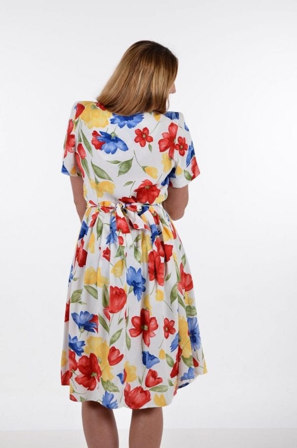 Vintage 1980's floral dress