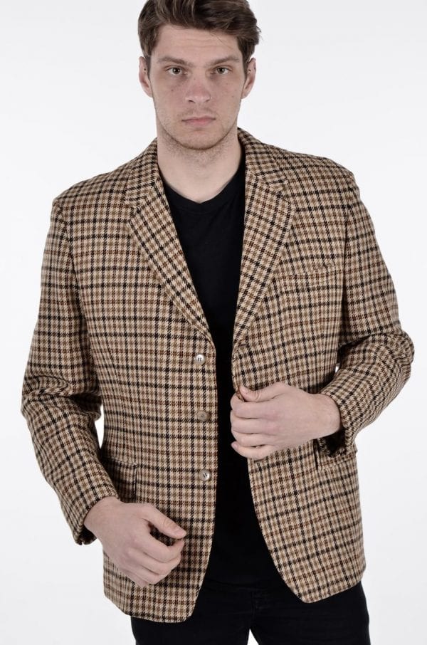 Vintage men's tweed jacket