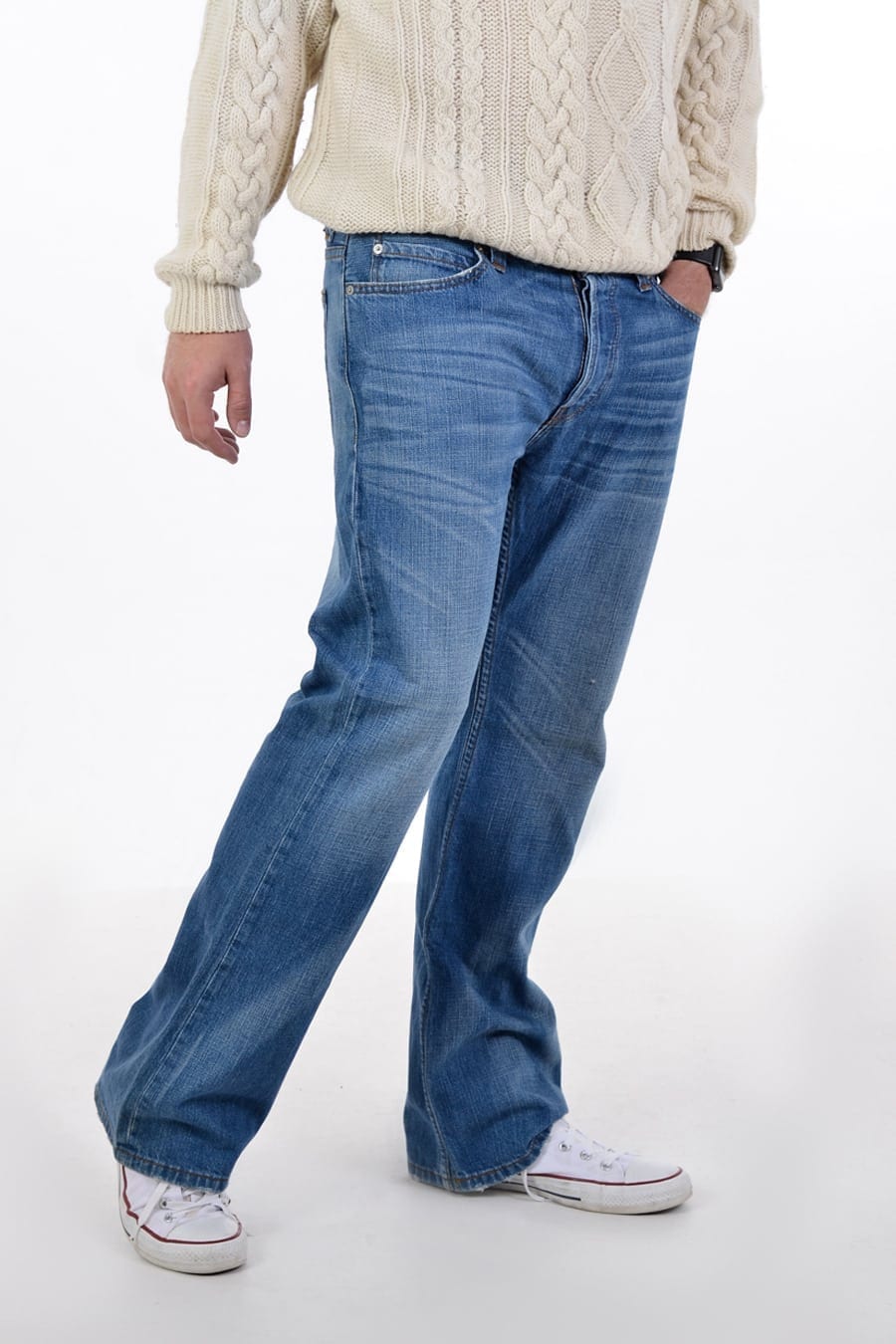 levis 507 bootcut jeans mens