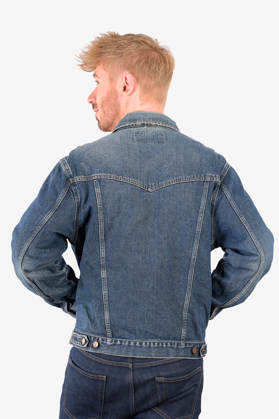 Vintage Men's Wrangler Denim Jacket | Size L - Brick Vintage