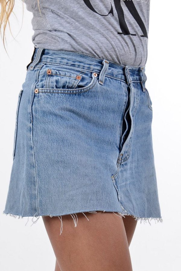 Vintage Levi's 501 mini skirt
