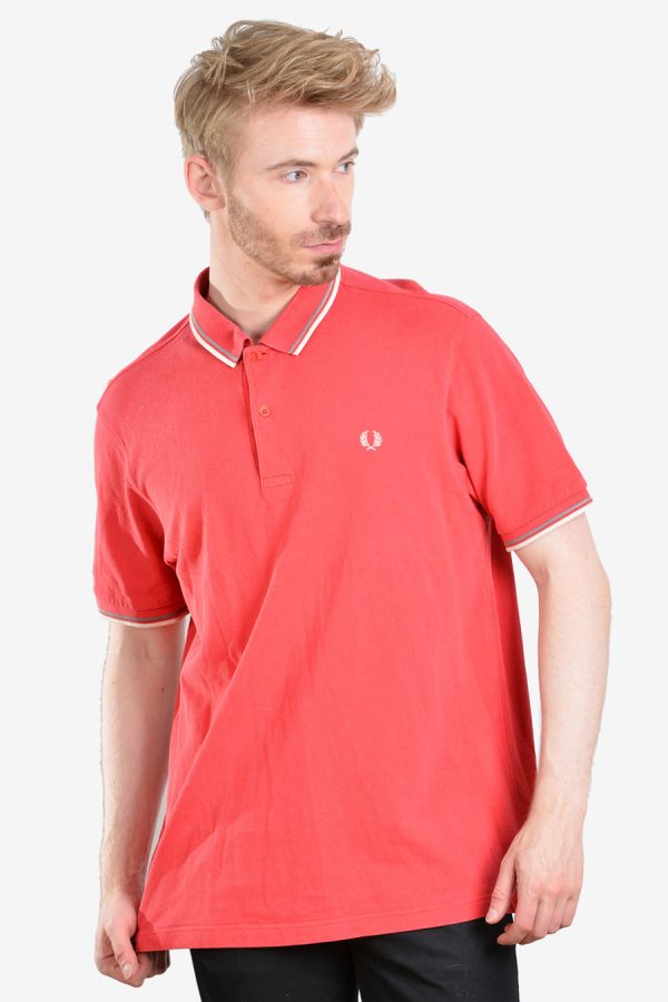 Vintage Fred Perry red polo shirt