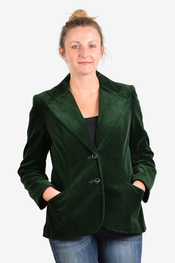 Vintage women's St Michael velvet jacket