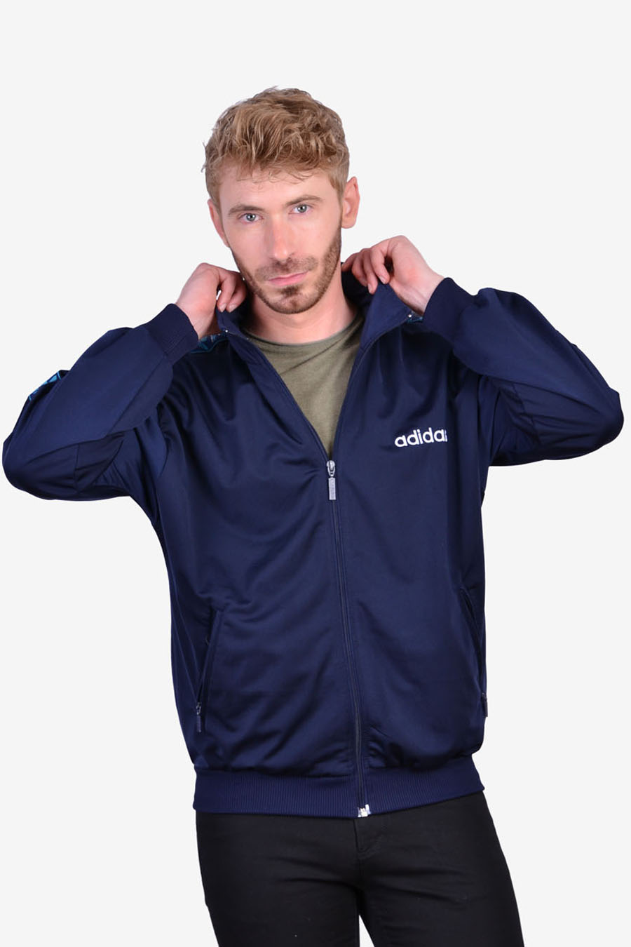 Vintage Adidas Firebird Tracksuit Top | Size L - From Brick Vintage