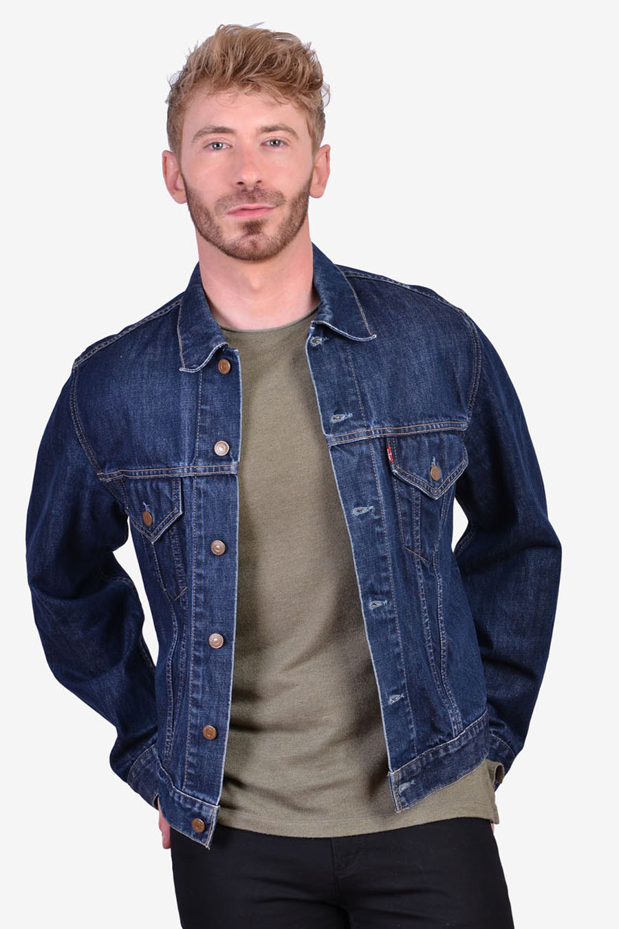 70500 Denim Jacket | Size S - Brick Vintage