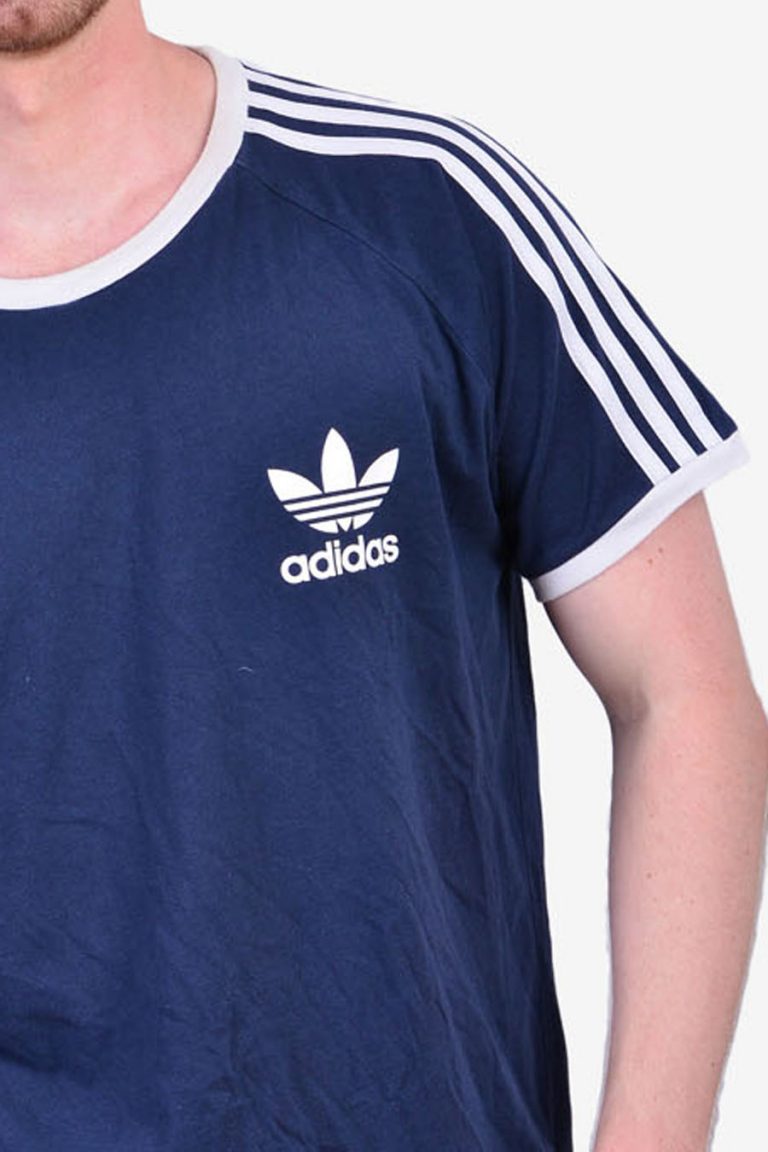Vintage Adidas Ringer T Shirt | Size XL - Brick Vintage