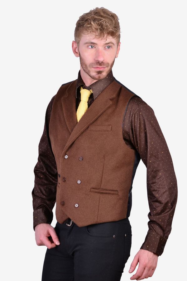 Vintage double breasted waistcoat