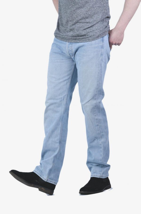 Vintage Levi 501 light blue jeans