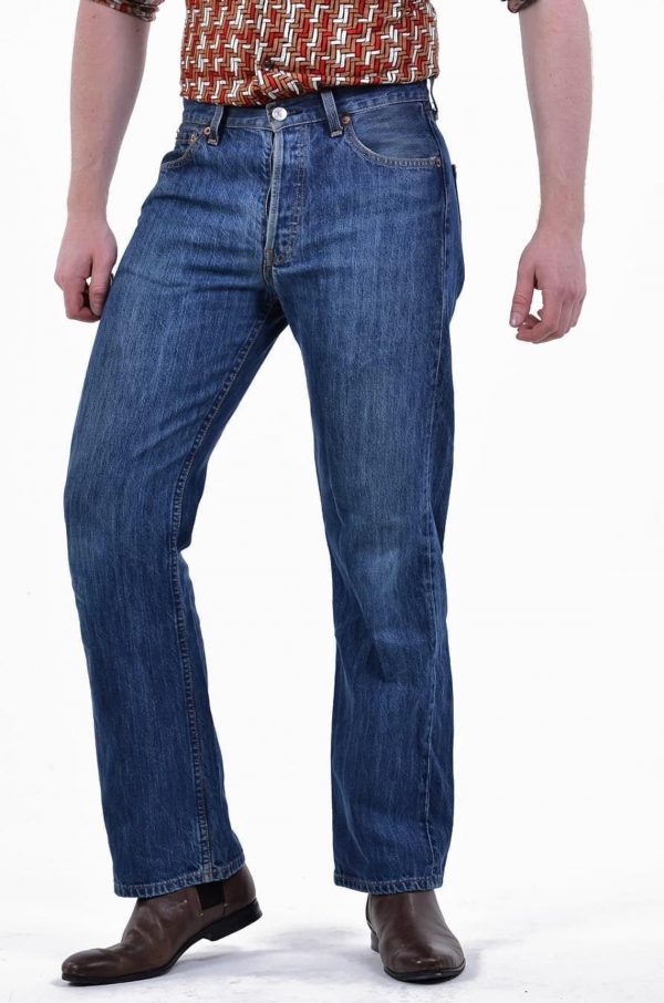 Vintage Levi 501's blue jeans