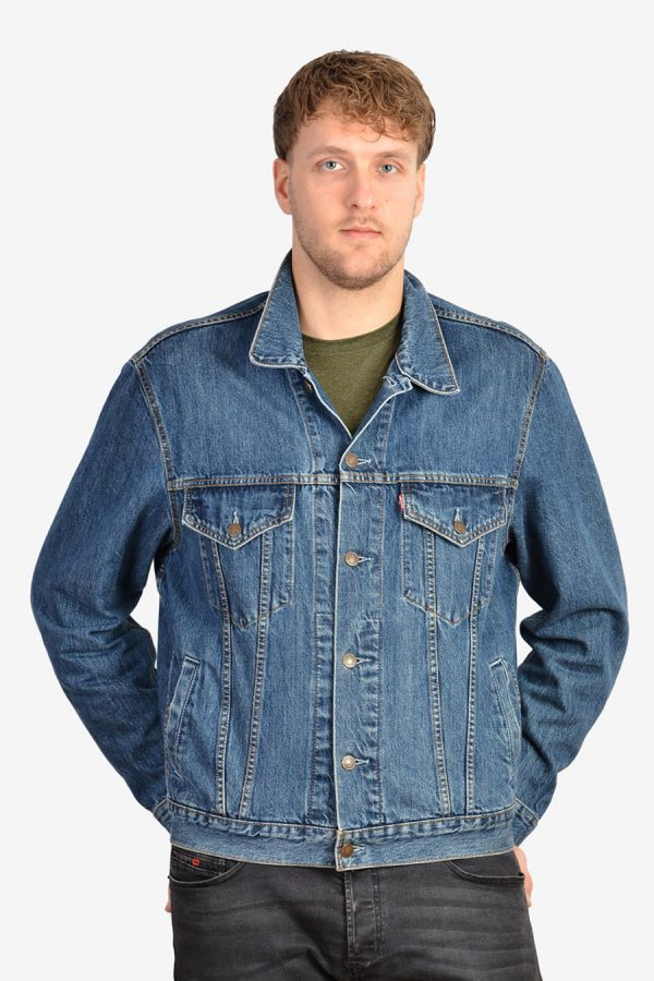 Vintage Levi's 70550 blue denim jacket