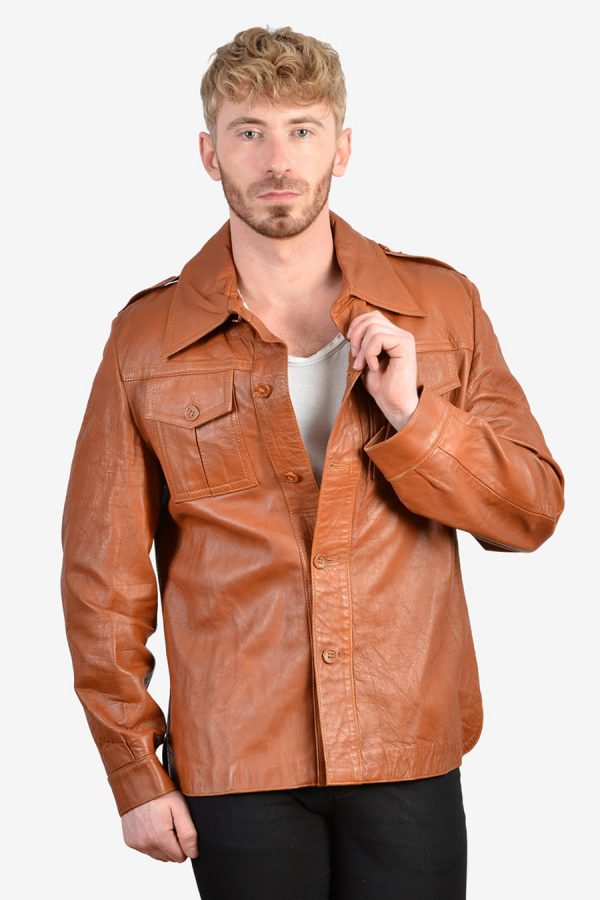Vintage 1970's Burton leather jacket