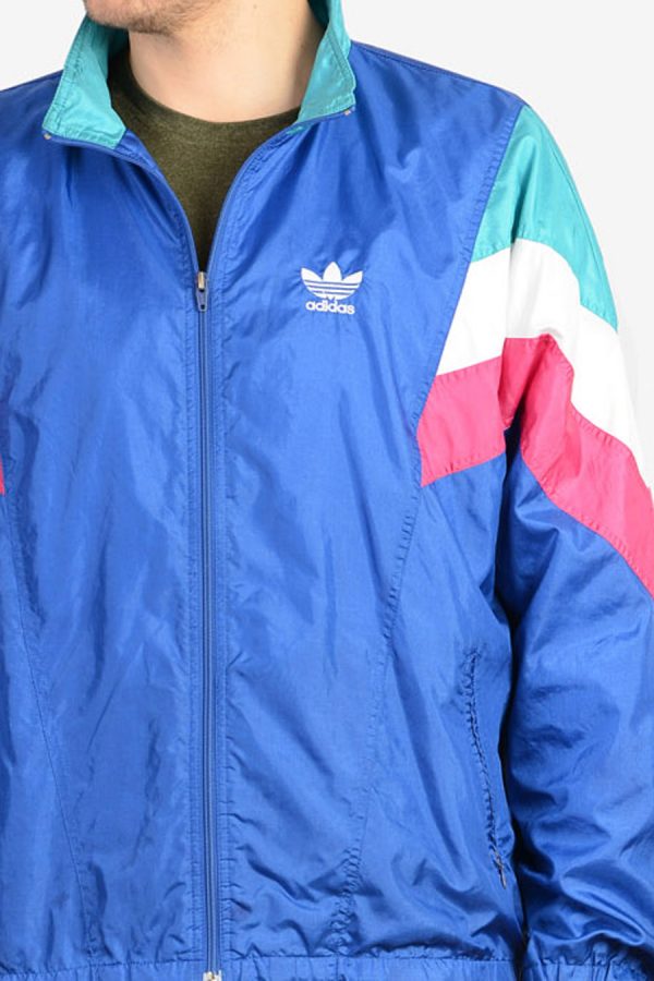 Vintage Adidas Shell Suit Top Size XXL Brick Vintage