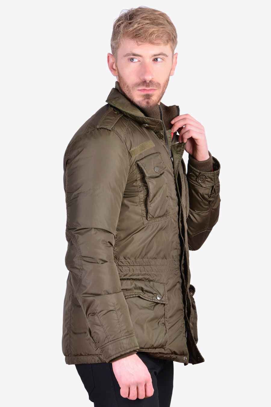 Moncler Norme Afnor G32-003 Green Coat | Size S