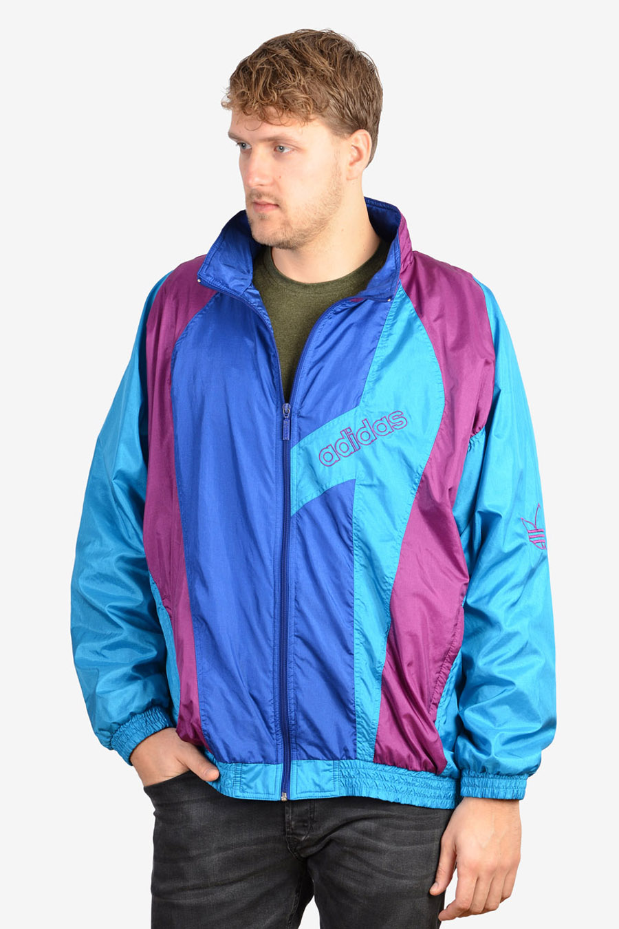 superficie querido asignación Adidas Retro Shell Suit Jacket | Size XXXL - Brick Vintage