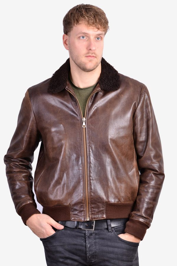 Vintage A1 type leather jacket