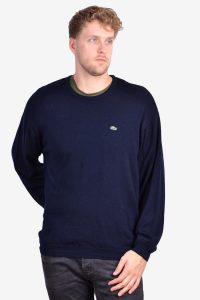 Vintage Lacoste navy blue jumper
