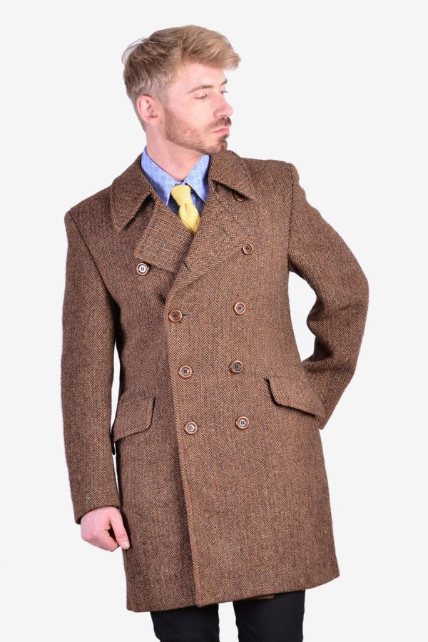 Vintage 1970’s Harris tweed coat