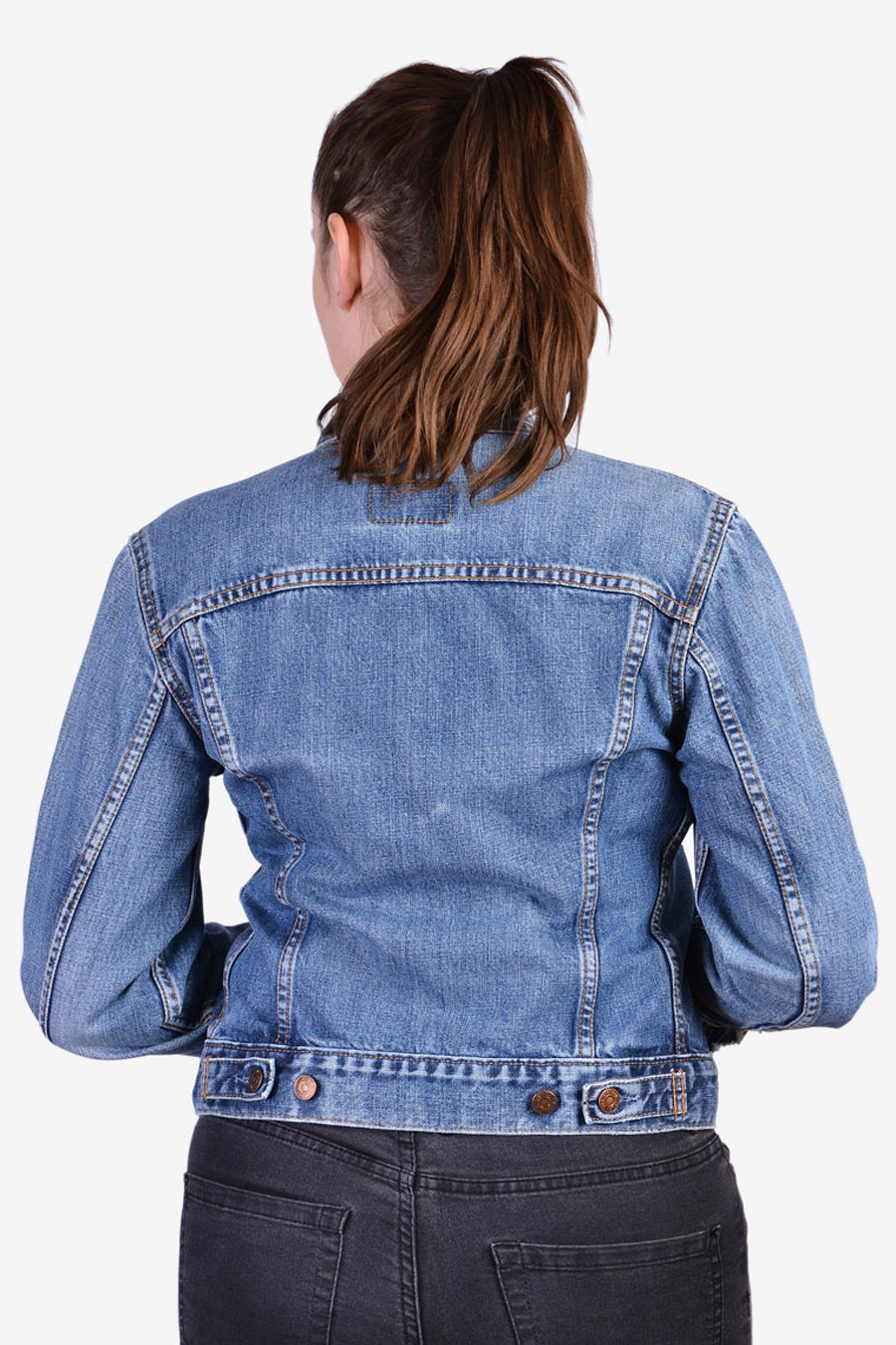 Women's 1970's Levi's Denim Jacket | Size 10 - Brick Vintage