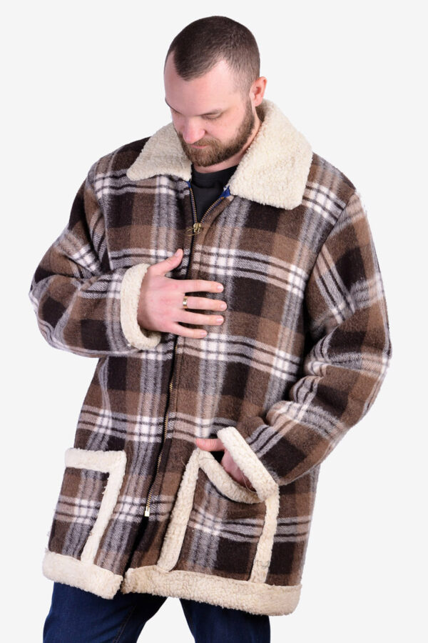 Vintage 1970's lumberjack coat