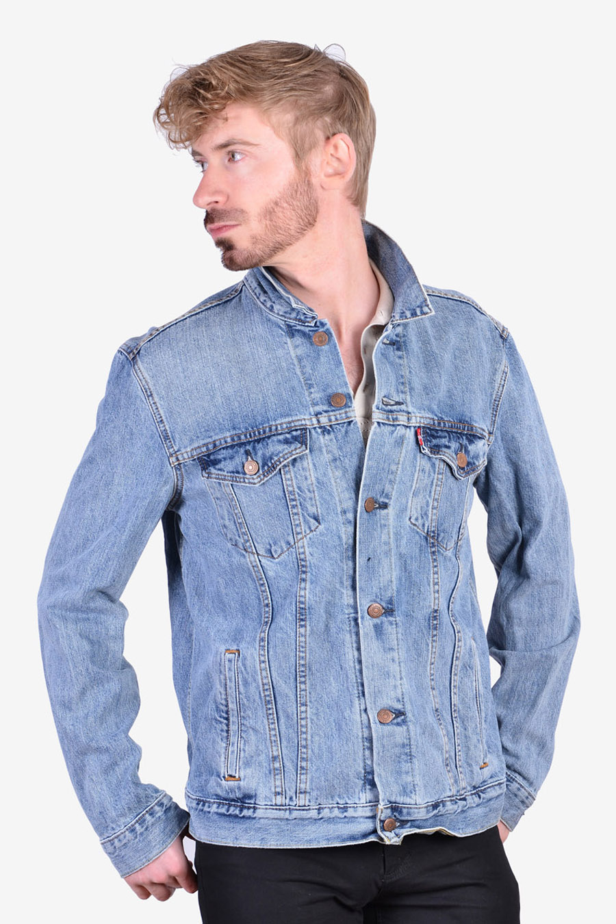 Introducir 45+ imagen levi's trucker 72334 - Thptnganamst.edu.vn