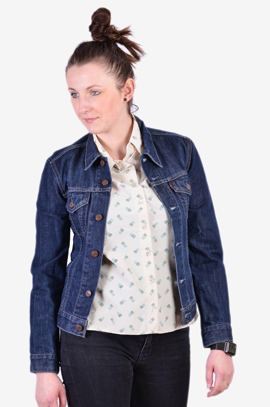 Vintage Women's Levi's Denim Jacket | Size 8 - Brick Vintage