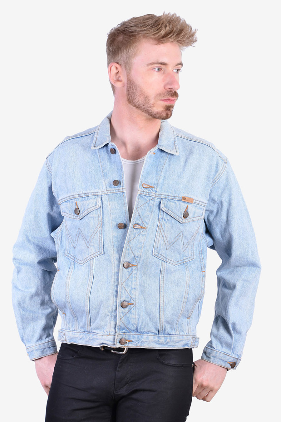 Vintage Wrangler Denim Jacket | Size M - Brick Vintage