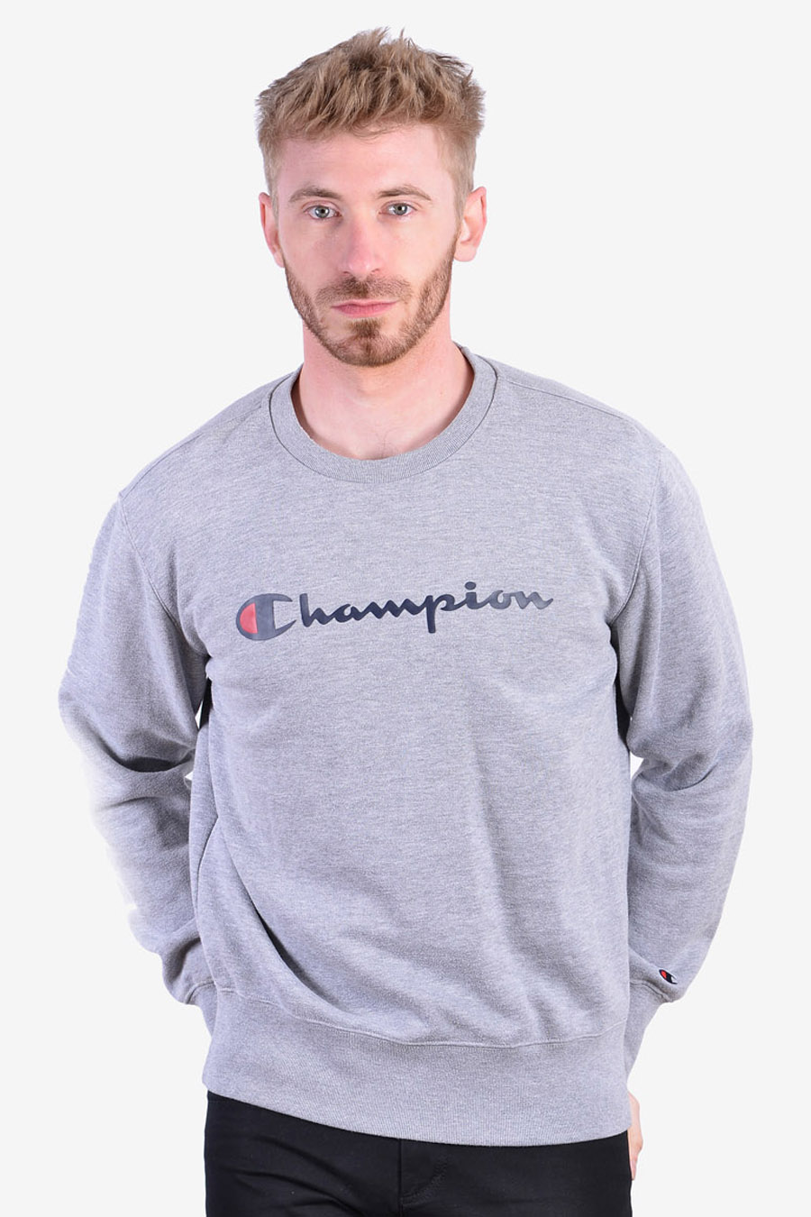 Vintage Champion Grey Sweatshirt | Size M - Brick Vintage