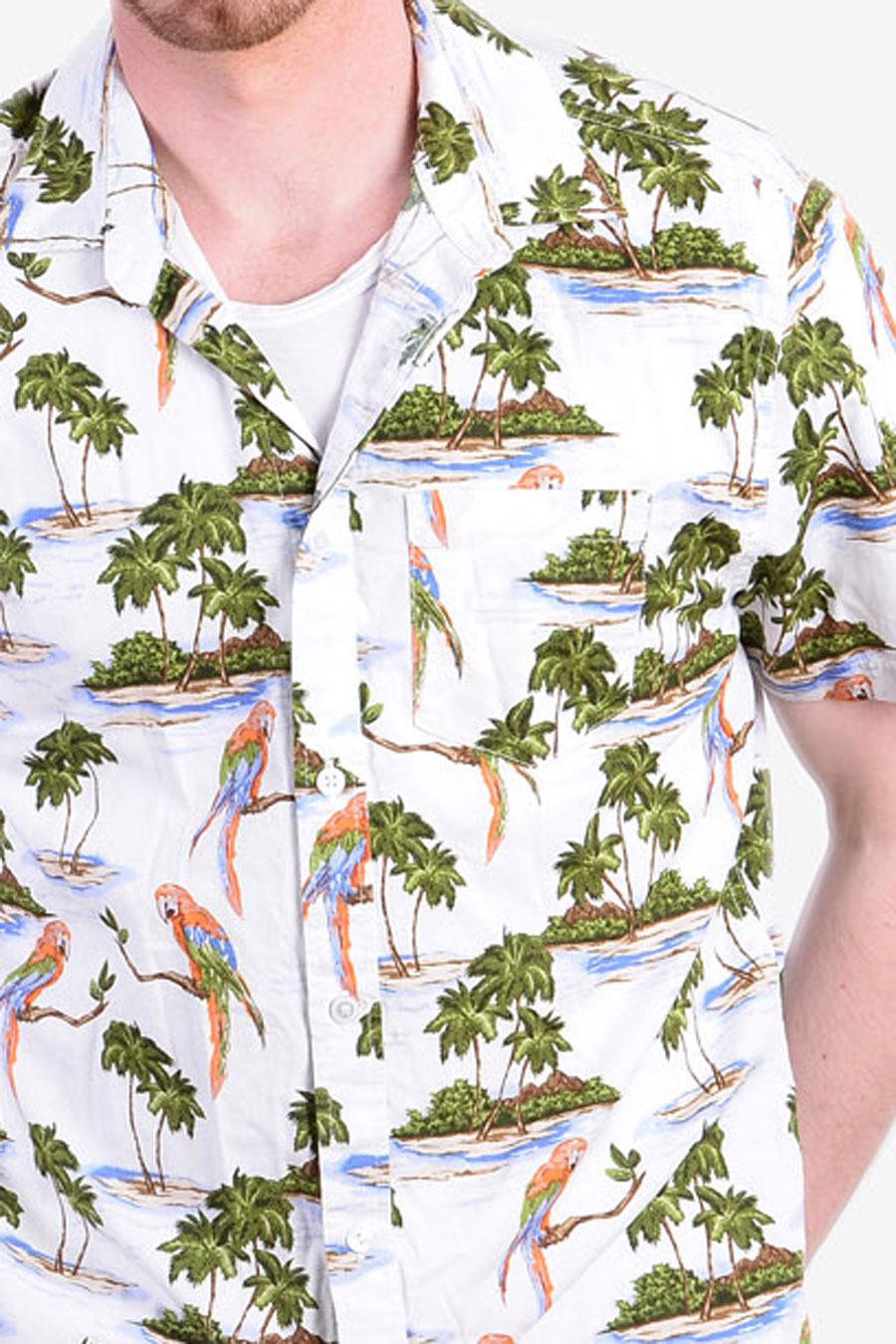 New York Mets Palm Tree Hawaiian Shirt - USALast