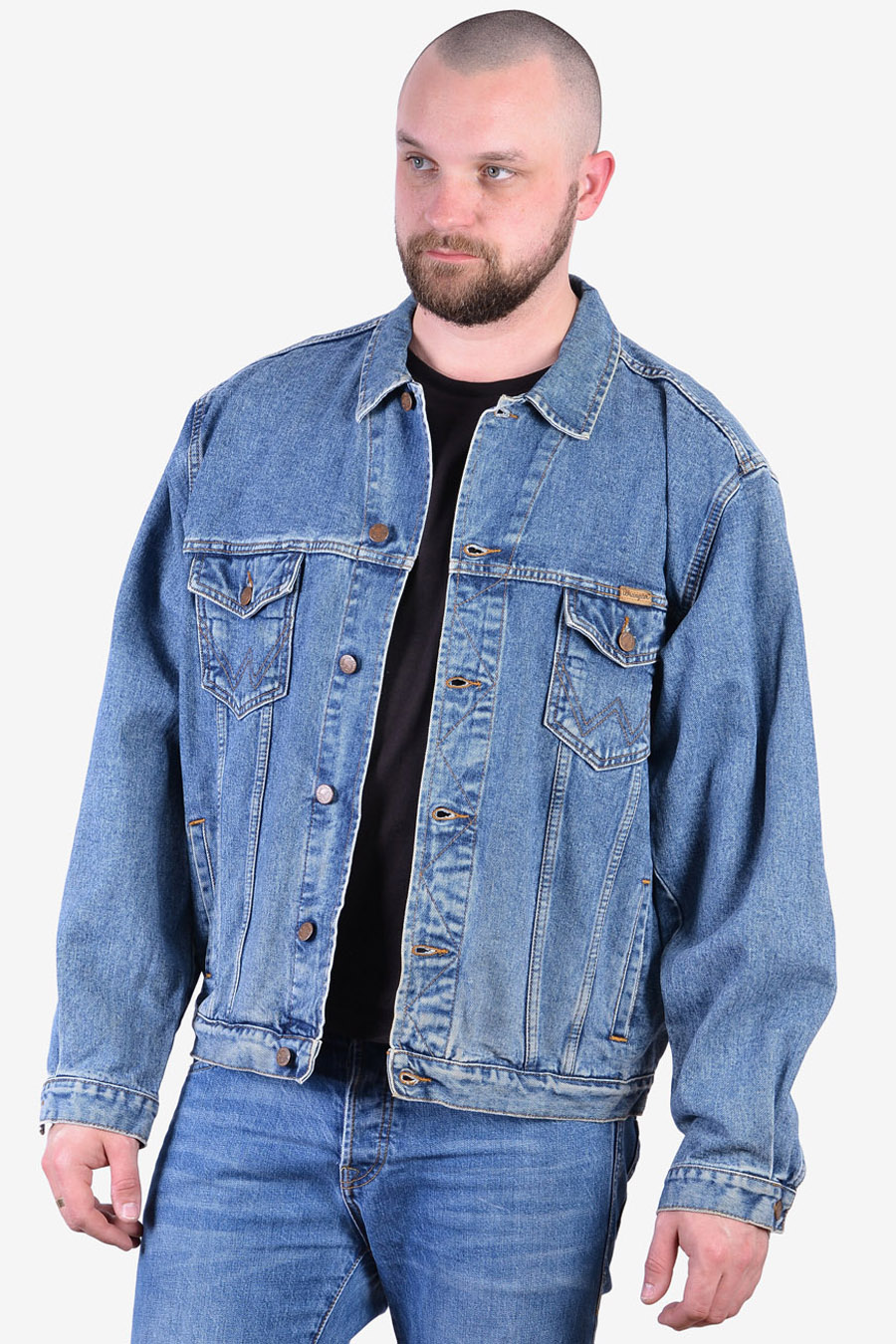 Wrangler Vintage Denim Jacket | Size XL - Brick Vintage
