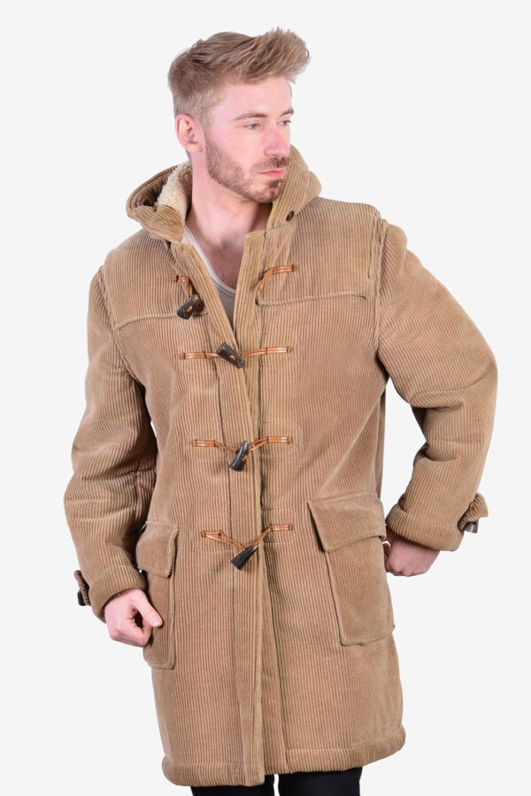 Vintage Gloverall corduroy duffle coat