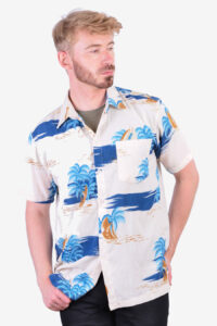 Vintage retro Hawaiian shirt