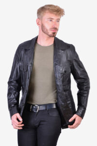 old school leather jacket