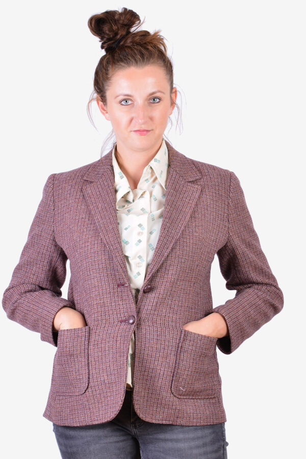 Women's vintage tweed jacket
