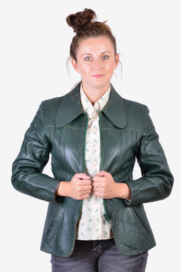 Women's 1970's leather jacket