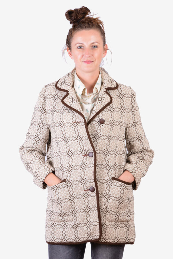 Vintage Welsh Woollens coat