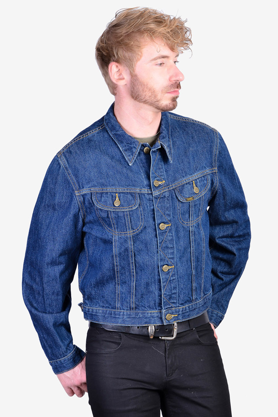 Vintage Lee Sanforized Denim Jacket | Size M - Brick Vintage