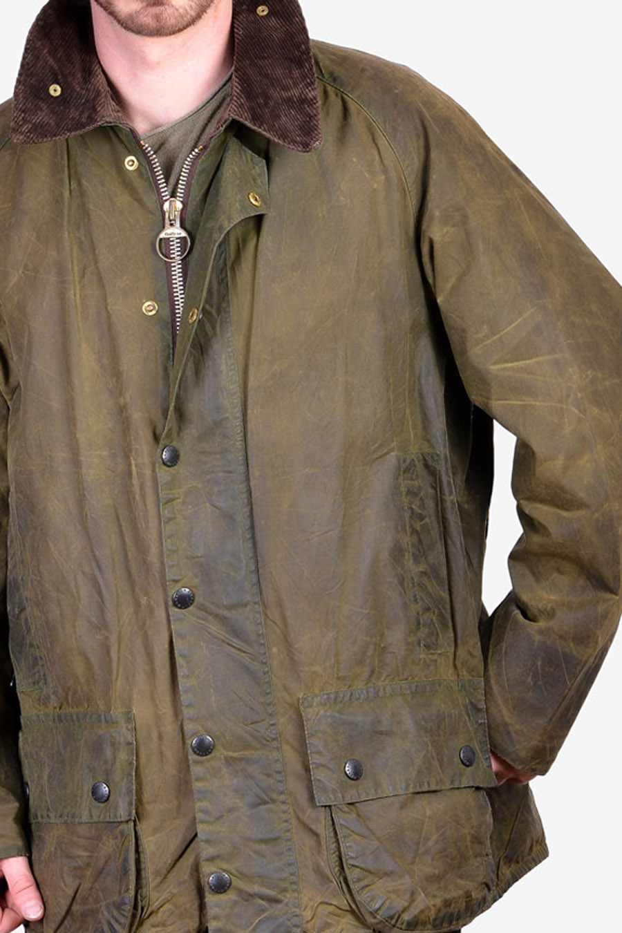 Verwoesting boot Afstoten Vintage Barbour Beaufort Wax Jacket | Size C44/112cm - Brick Vintage