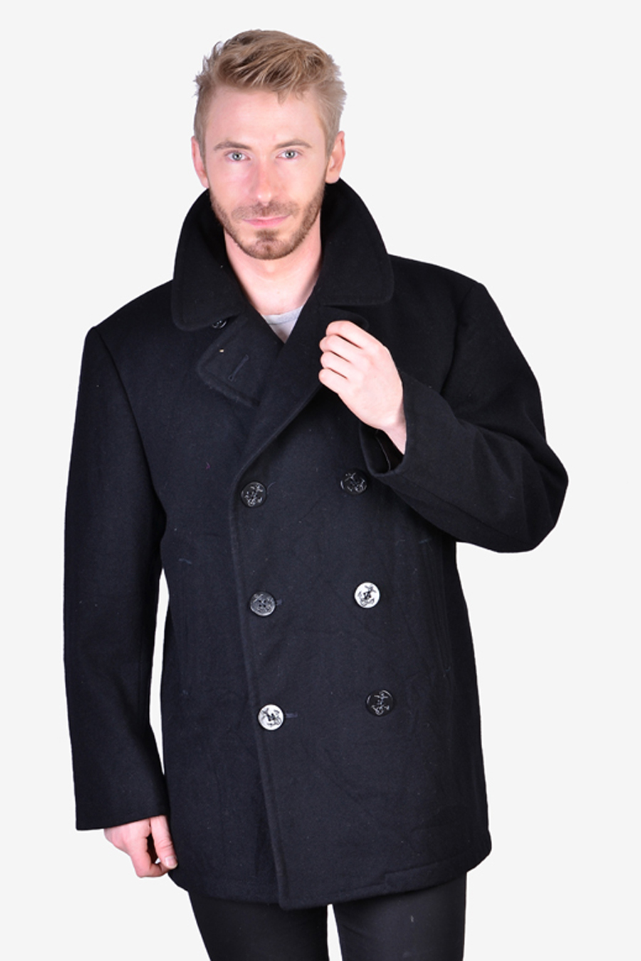 Vintage Pea Coat | Size L - Brick Vintage