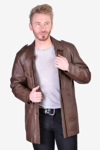 Vintage men's leather jacket