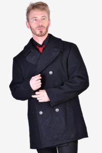 Vintage Vi-Mil naval pea coat