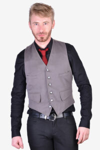 Vintage grey waistcoat