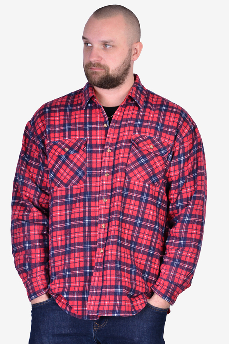Vintage Northwest Territory Flannel Shirt | Size XL - Brick Vintage