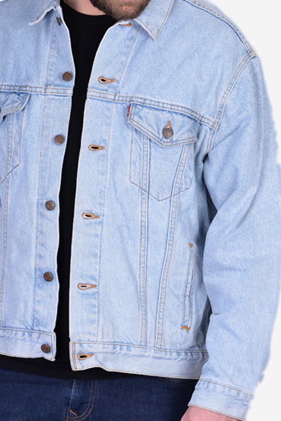 Vintage Levi's USA Made Denim Jacket | Size XL - Brick Vintage