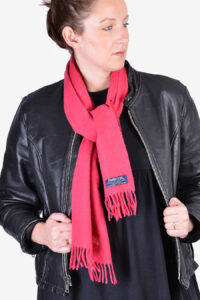 Vintage Burberrys pink scarf